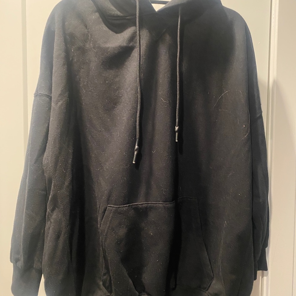 Bershka black hoodie